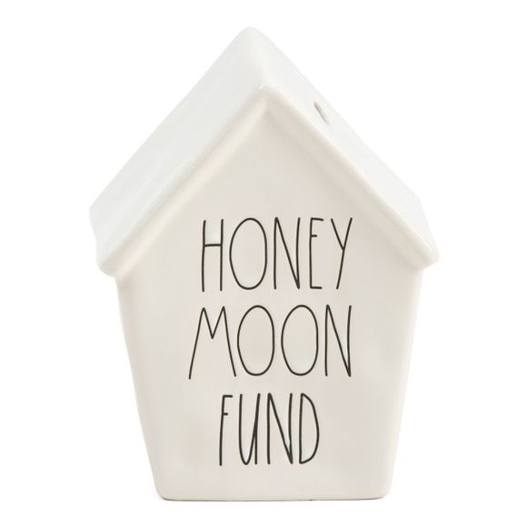 Rae Dunn Other - Rae Dunn HONEYMOON FUND Money Bank Birdhouse NEW